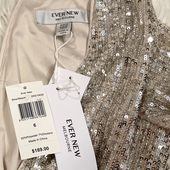 Cece Sequin Wrap Dress - Picture 4 of 7